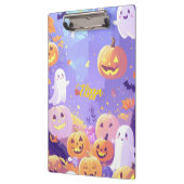 カスタマイズ可能なかわいいハロウィーン クリップボード (左)