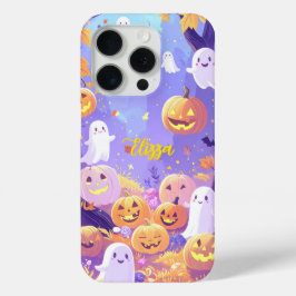 カスタマイズ可能なかわいいハロウィーンiPhone / iPadケース iPhone 15 Proケース