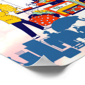 カスタマイズ可能なかわいいヤード販売、ガレージ販売招待状fl ポスター (角)