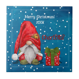 カスタマイズ可能なかわいい父クリスマス タイル