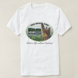 カスタマイズ可能なくまの洞穴 Tシャツ