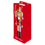 カスタマイズ可能なくるみ割り王 ワインギフトバッグ (裏面アングル)