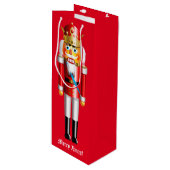 カスタマイズ可能なくるみ割り王 ワインギフトバッグ (正面アングル)