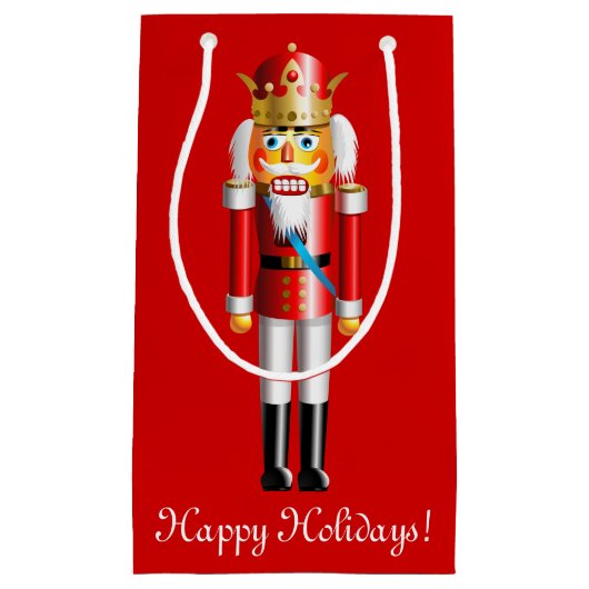 カスタマイズ可能なくるみ割り スモールペーパーバッグ (正面)