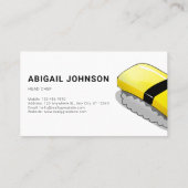 カスタマイズ可能なすし屋 名刺 (裏面)