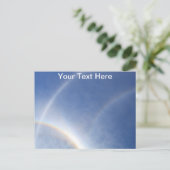 カスタマイズ可能なのまわりに太陽はがき ポストカード (スタンド正面)