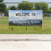 カスタマイズ可能なようこそ  横断幕 (インサイチュ)