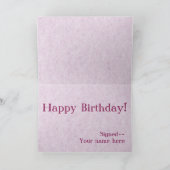 カスタマイズ可能なアイスクリームカード カード (内部)