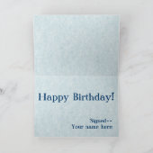 カスタマイズ可能なアイスクリームカード カード (内部)