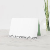 カスタマイズ可能なアイルランドのゲール族のセントパトリックの日カード カード (裏面)