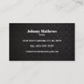 カスタマイズ可能なアスファルト修理名刺 名刺 (裏面)