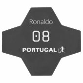 カスタマイズ可能なアスリートユニフォームジャージ名前・ナンバー サッカーボール (フラット)