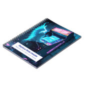 カスタマイズ可能なアニメ柄ノート ノートブック (左側)