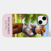 カスタマイズ可能なアメリカンカウボーイ Case-Mate iPhoneケース (裏面 (横))