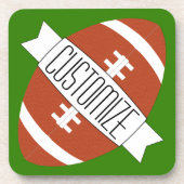 カスタマイズ可能なアメリカンサッカーチーム名コースター コースター (正面)