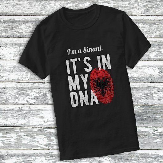 カスタマイズ可能なアルバニアの男性Tシャツ Tシャツ