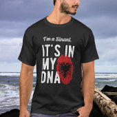 カスタマイズ可能なアルバニアの男性Tシャツ Tシャツ