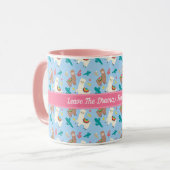 カスタマイズ可能なアルパカ/ラマ マグカップ (正面左)