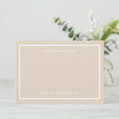 カスタマイズ可能なアーティストサンキューカード サンキューカード (スタンド正面)