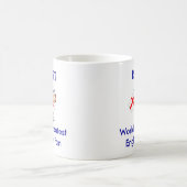 カスタマイズ可能なイギリスのサッカーファン コーヒーマグカップ (中央)