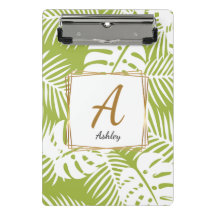 カスタマイズ可能なイニシャル緑のiPadカバーミニクリブ