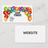 カスタマイズ可能なイベントプランナー名刺 名刺 (正面/裏面)