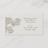 カスタマイズ可能なインスパイアヴィンテージ名刺 名刺 (裏面)