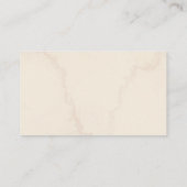 カスタマイズ可能なインテリアデザイン8ライン 名刺 (裏面)