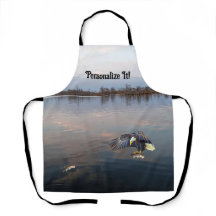カスタマイズ可能なイーグルベース魚釣りアットサンセット