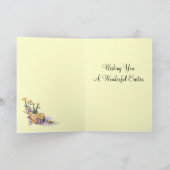 カスタマイズ可能なイースターカード シーズンカード (内部)