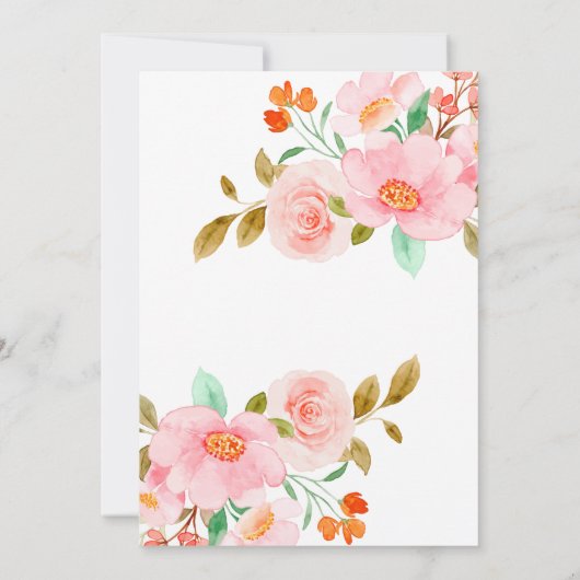 カスタマイズ可能なイースターカード – 希望と恵み 案内状 (裏面)