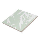 カスタマイズ可能なウィローシルエットシーグリーンバスルーム タイル (側面)