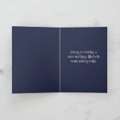 カスタマイズ可能なウェスティホリデーカード シーズンカード (内部)