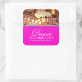 カスタマイズ可能なウェディングプランナーシール スクエアシール (バッグ)