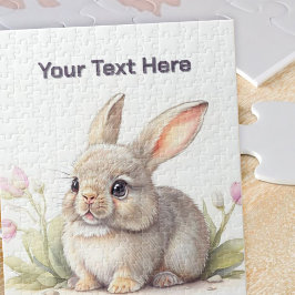 カスタマイズ可能なウサギパズル ジグソーパズル