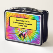 カスタマイズ可能なウマ科の救急容器 メタルランチボックス (正面)