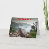 カスタマイズ可能なエクアドル カード (正面)