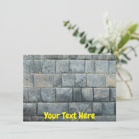 カスタマイズ可能なエクアドルIncaウォールカード (スタンド正面)