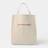 カスタマイズ可能なエコビーフレンドリーショッピングトートバッグ トートバッグ (裏面)
