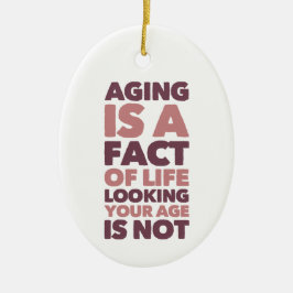 カスタマイズ可能なエステティシャン気にスキン セラミックオーナメント