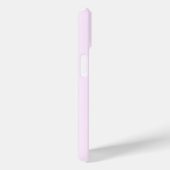 カスタマイズ可能なエレガントなラベンダー モノグラム フォンケース Case-Mate iPhoneケース (裏面 / 右)