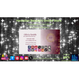 カスタマイズ可能なエレガントモノグラム名刺4 名刺