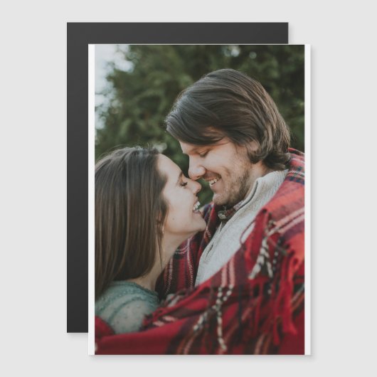 カスタマイズ可能なエレガント両面スクロール2写真 (正面/裏面)