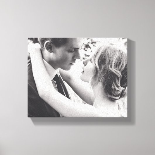 カスタマイズ可能なエレガント両面スクロール2 Photo Canva キャンバスプリント (正面)