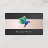 カスタマイズ可能なエレガント桃の名刺6 名刺 (裏面)