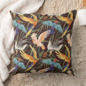 カスタマイズ可能なオウム写真装飾用クッション クッション (ブランケット)