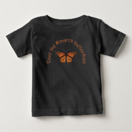 カスタマイズ可能なオオカネヒメバタフライ ベビーTシャツ