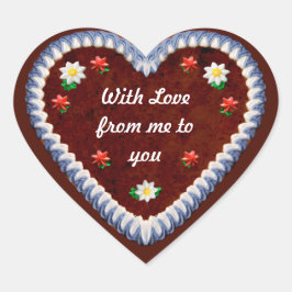 カスタマイズ可能なオクトーバーフェストハートシール ハートシール