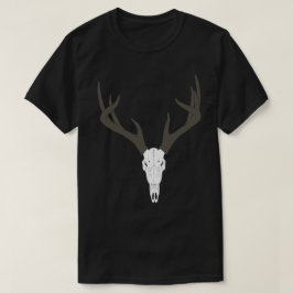 カスタマイズ可能なオジロジカの頭蓋骨 Tシャツ