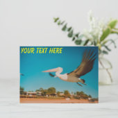 カスタマイズ可能なオーストラリアのペリカンカード (スタンド正面)